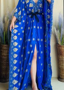Blue kaftan Dress