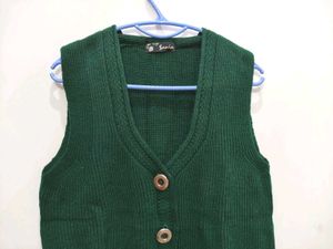 Woolen Jacket ( Half ) With Pockets