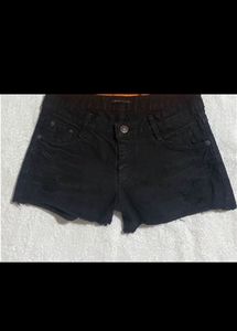 Combo Vest &amp; Shorts Denim