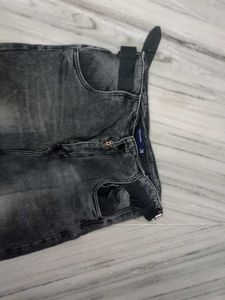 Two Black Denim Pants