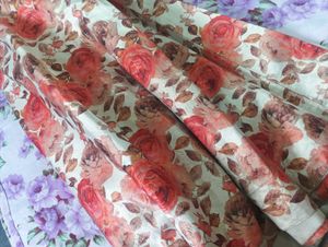 Vintage Rose Print Fabric