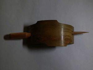 Wooden Hair Clip