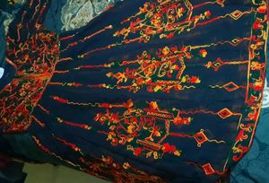Floral Thread Work Designer Women Kurti, Dopatta