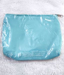 Smytten Leather Travel Pouch (Hard) - Sky Blue