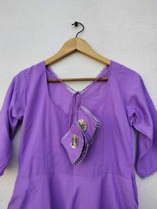 Levender Kurta Set