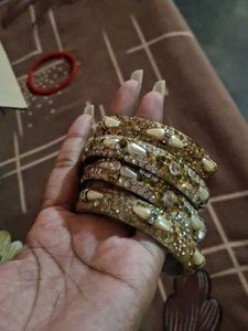 Bangles with Pearls