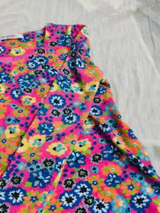 Floral Print Long Sleeve Top