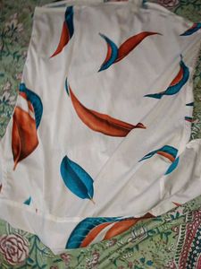 Leaf Print Shirt