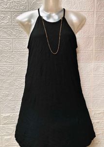 Black Spaghetti Tank Top