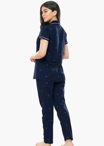 Cute Cat Print Pajama Set