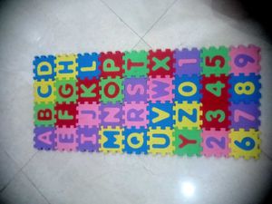 New Alphabet Mat