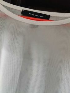 Sheer White Tshirt