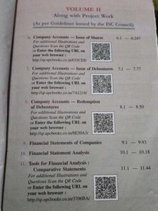 New ISC Accountancy Class XII Book