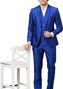 Men Waistcoat Royal Blue 🔵