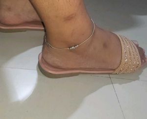 Fera Pink Embellished Flats