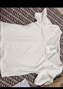 Cute White Crop Top