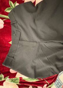 Gray Straight Leg Pants