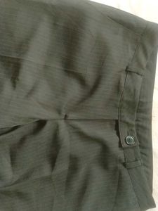 Black Career Pants