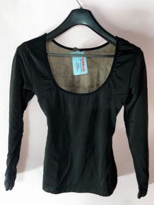 Elegant  Black Long Sleeve Top⚫️
