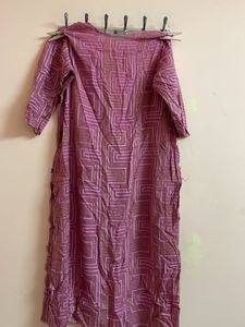 Elegant Purple Kurta