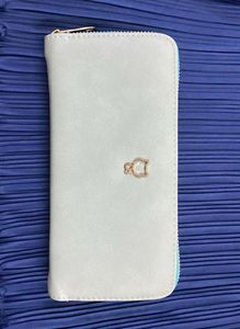 Mint Green Zipper Wallet – Stylish, Compact &amp; New