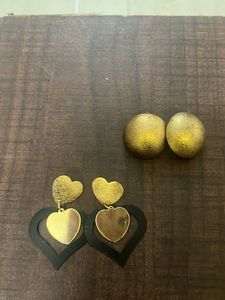 Heart Drop Earrings Combo