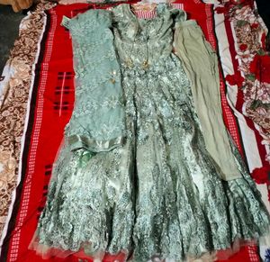 New Bridal Gown Light Green
