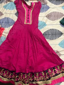 Art Silk Anarkali Kurta