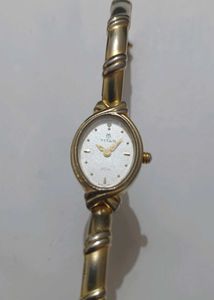 Titan Raga 18 Carat Gold Plated Watch