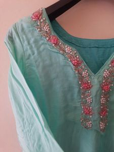 Elegant Embroidered Kurta