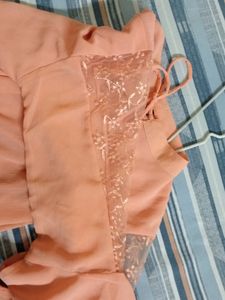 Peach Colour Women Top