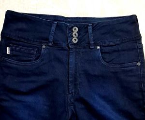 Dark Blue Denim Jeans