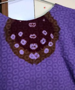 Bandhani Kurta+Dupatta🟪