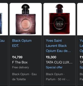 Ysl black Opium EDT 50ml