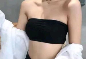 Black Tube Bra