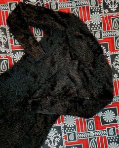Black Fur Top