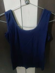 Navy Blue Tank Top
