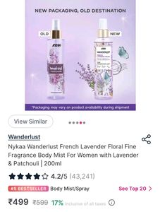 Nykaa Wanderlust Body Mist