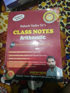 Rakesh Yadav Arithmetic Class Notes