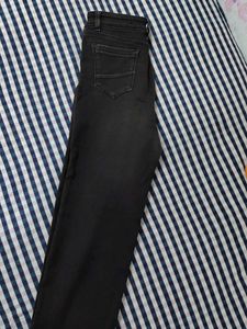 Black Straight Leg Jeans