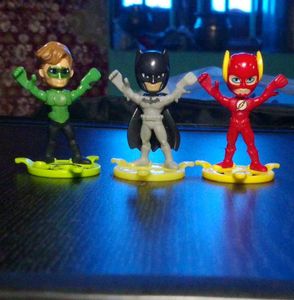 Set Of-3 Superheros (Flash/Batman/Green Lantern)