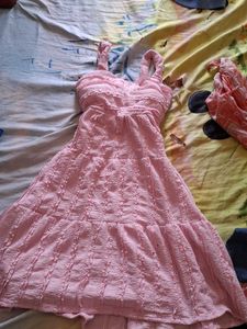 Pink Beach Frock