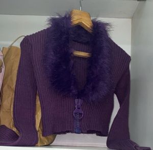 rich Y2k clueless zipper top