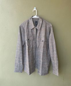 H&M Plaid Zip-Up Jacket
