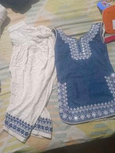 Baby Patiala Set With Dupatta