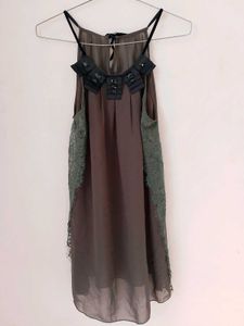 Elegant Brown Dress