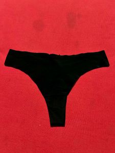 H&amp;M Black Seamless Thong Panty – Size/S