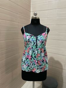 Pintresty Floral Print Cami Top