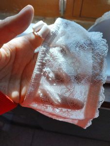 White Lace Bra