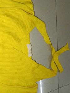 Bright Yellow Halter Top